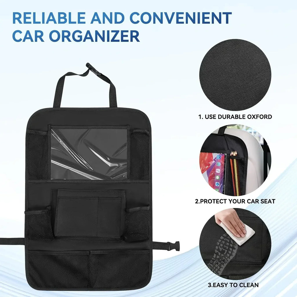 Storage Bag Large Capacity Classified Storage Portable and Practical Vehicle Mounted Multifunctional Car Seat Back Sorage Bag