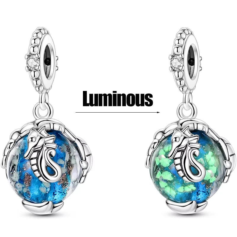 Ocean Trendy 925 Silver Dolphin Crab Boat Beach Charms Beads Fit 3mm Original Bracelets DIY Thoughtful Fine Jewelry Making Gifts