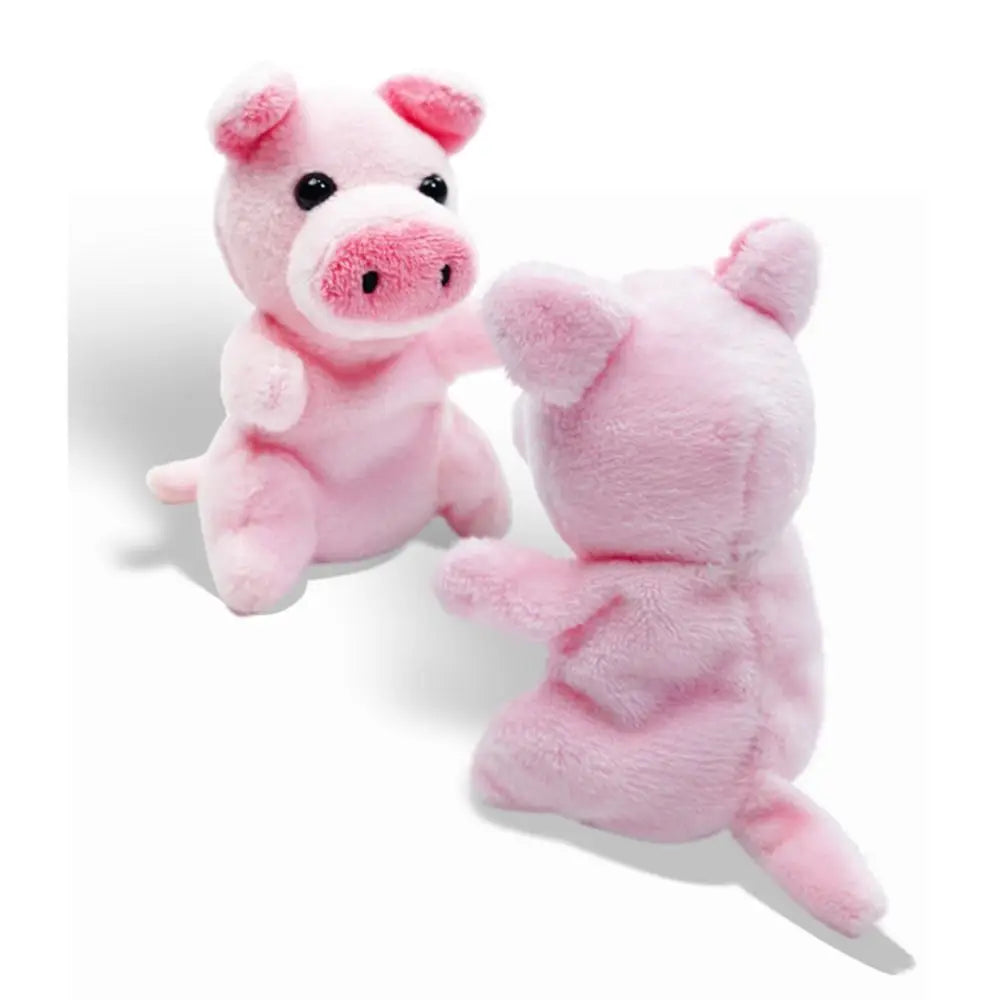 Plush Animals Finger Puppet Toys Role Play Educational Kids Animal Hand Puppet Soft Tell Story Interactive Toys Children Gift