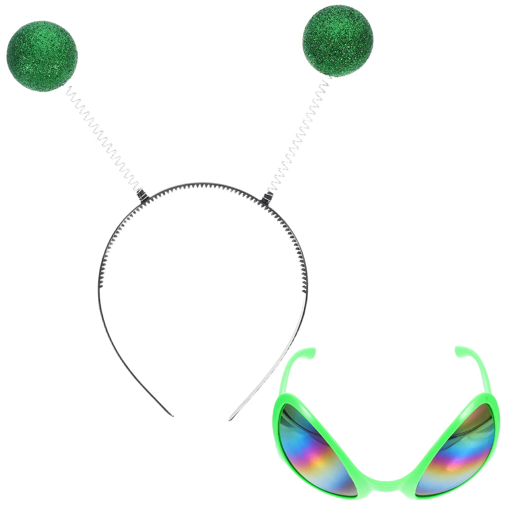 1 set Funny Accessories Costume for Antenna Headband Band Party Halloween Decorations Women Photo Prop