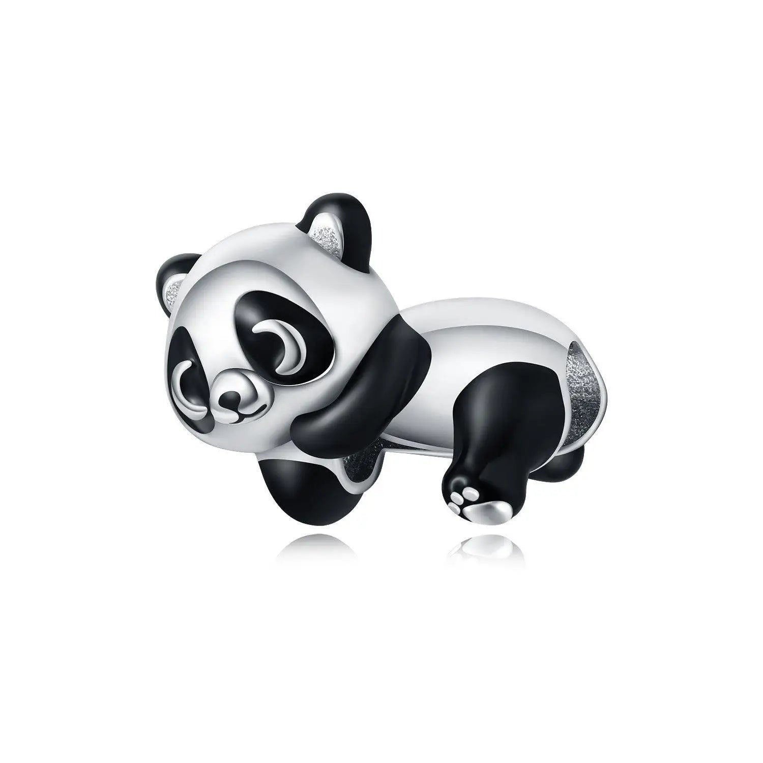 New 925 Sterling Silvering Panda Elephant Porker Charm Of 925 Chain Beaded Fit Original Pendant Bracelet DIY Ladies Jewelry