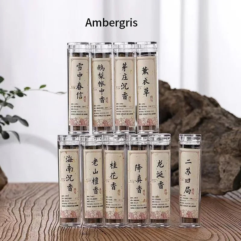 1PC Pure Natural Small Plate Fragrant Mini Incense Tablets Alloy Incense Burner Goose Pear Tent Fragrance Disk Incense Household