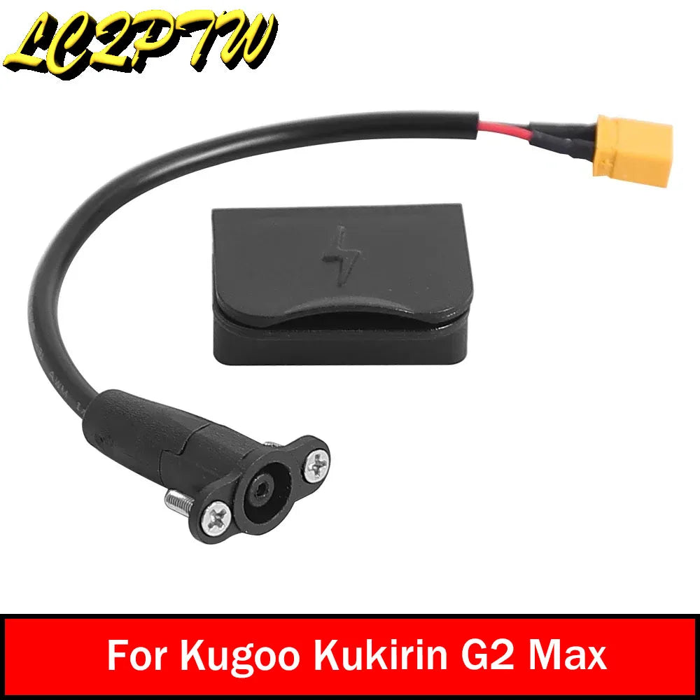 Charging interface component Socket Plug Connecting Kickscooter Parts Charging Port for Kugoo Kukirin G2 Max Electric Scooter