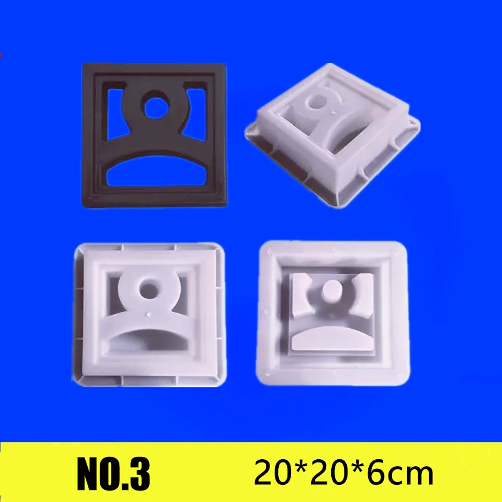 Home Garden Floor Road Cement Hollow Brick Path Mold  Reusable DIY Plastic Decorative Openwork Garden Background Wall Mold