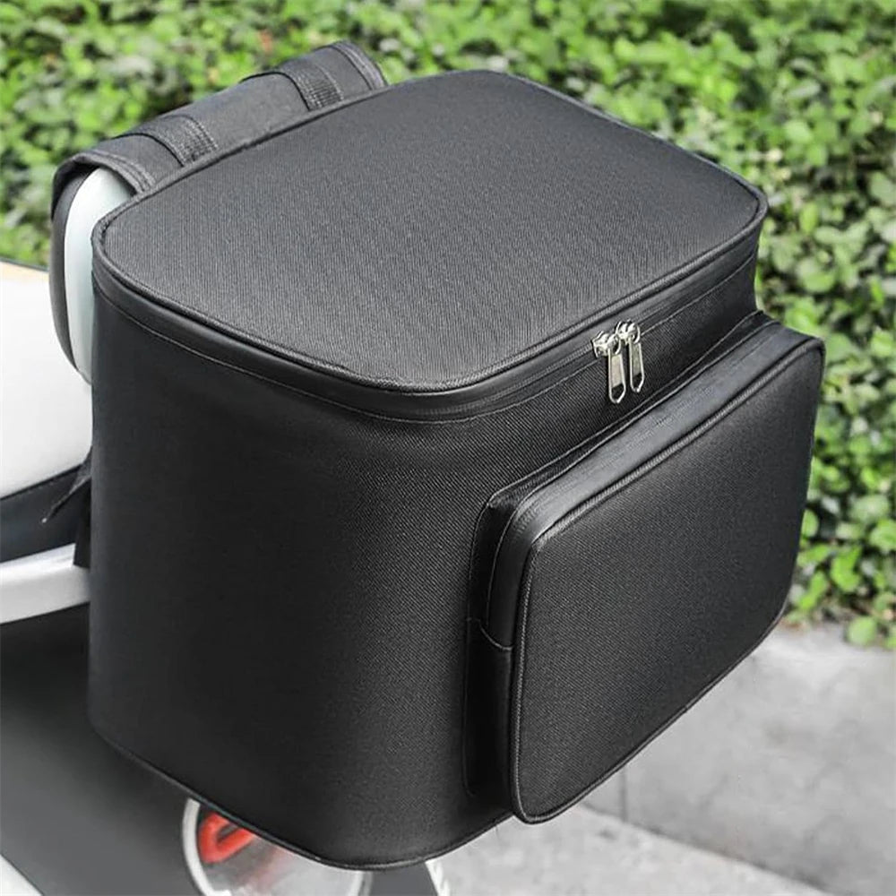 Motorcycle Backrest Bag | Motorcycle Backrest Storage Bag | Motor Backrest Organizer Bag | Universals Fit Motorbike Bag