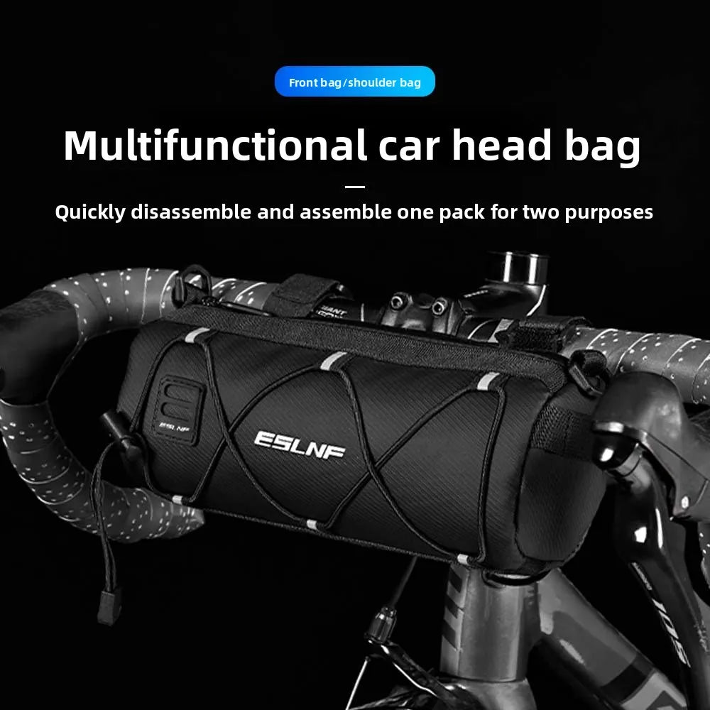 OFFBONDAGE Bike Front Bag Large Capacity Storage Outside Waterproof Multi-function Riding Bag Mountain Bike Bag Bike Accessory