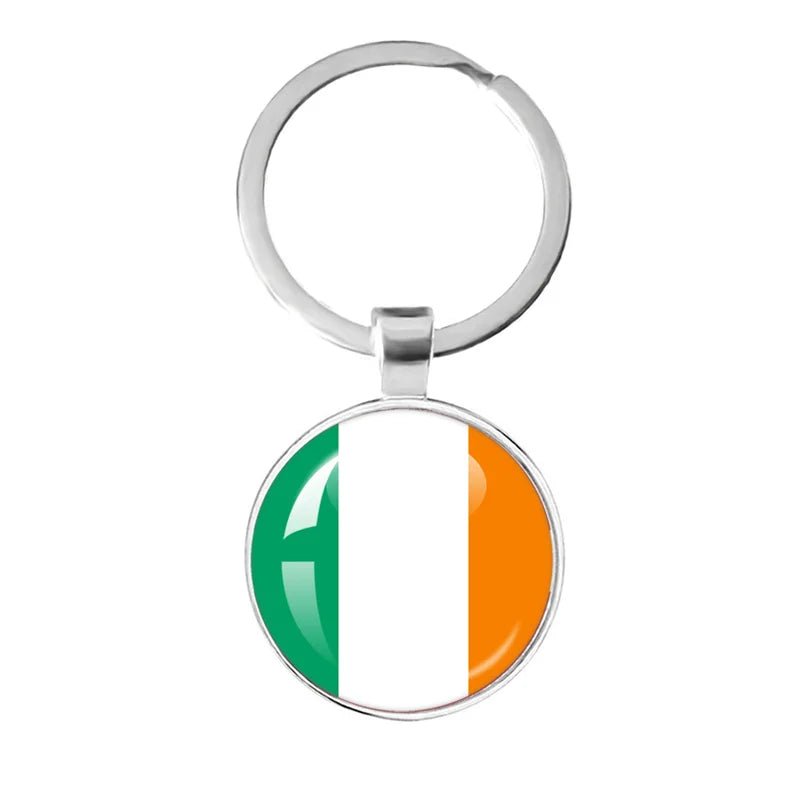 European National Flags, Albania, Andorra, Belarus, Belgium, Bosnia and Herzegovina, Bulgaria, Croatia, Popular Key Chain