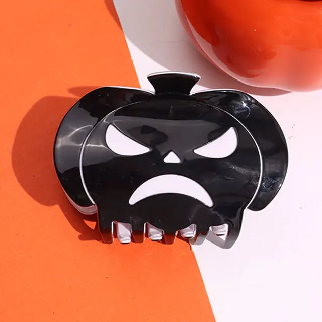 HANGZHI Dark Dragonfly Bat Spider Web Hair Clips Horror Exaggerates Halloween Hair Accessories for Women Kid New Funny Hairpin