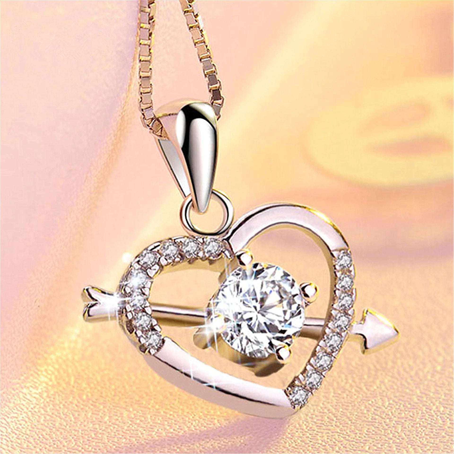 925 Sterling Silver AAA Zircon Necklace Chain High Quality Fashion Jewelry For Women Men Wedding Birthday Party Gift