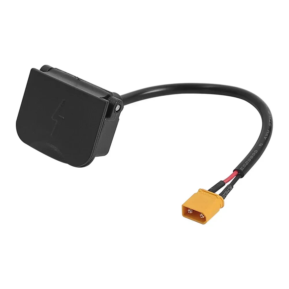 Charging Port Component Socket Plug Connecting Charging Interface Parts for Kugoo Kukirin G2 Max Electric Scooter