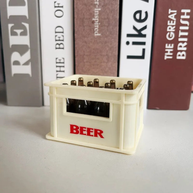 Multifunctional Beer Opener Fridge Magnet New Creative Simulation Beer Box Magnetic Opener High-Value Bottle Opener