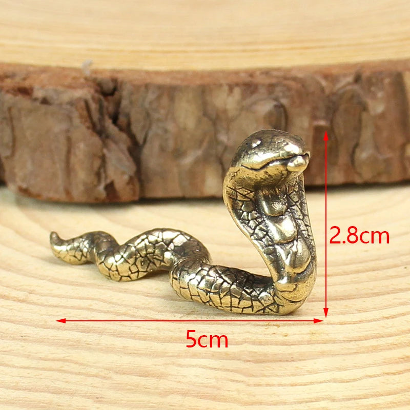 Antique Miniature Animal Ornaments Figurines Vintage Brass Mini Animals Statue Desk Ornaments Home Feng Shui Decor Crafts