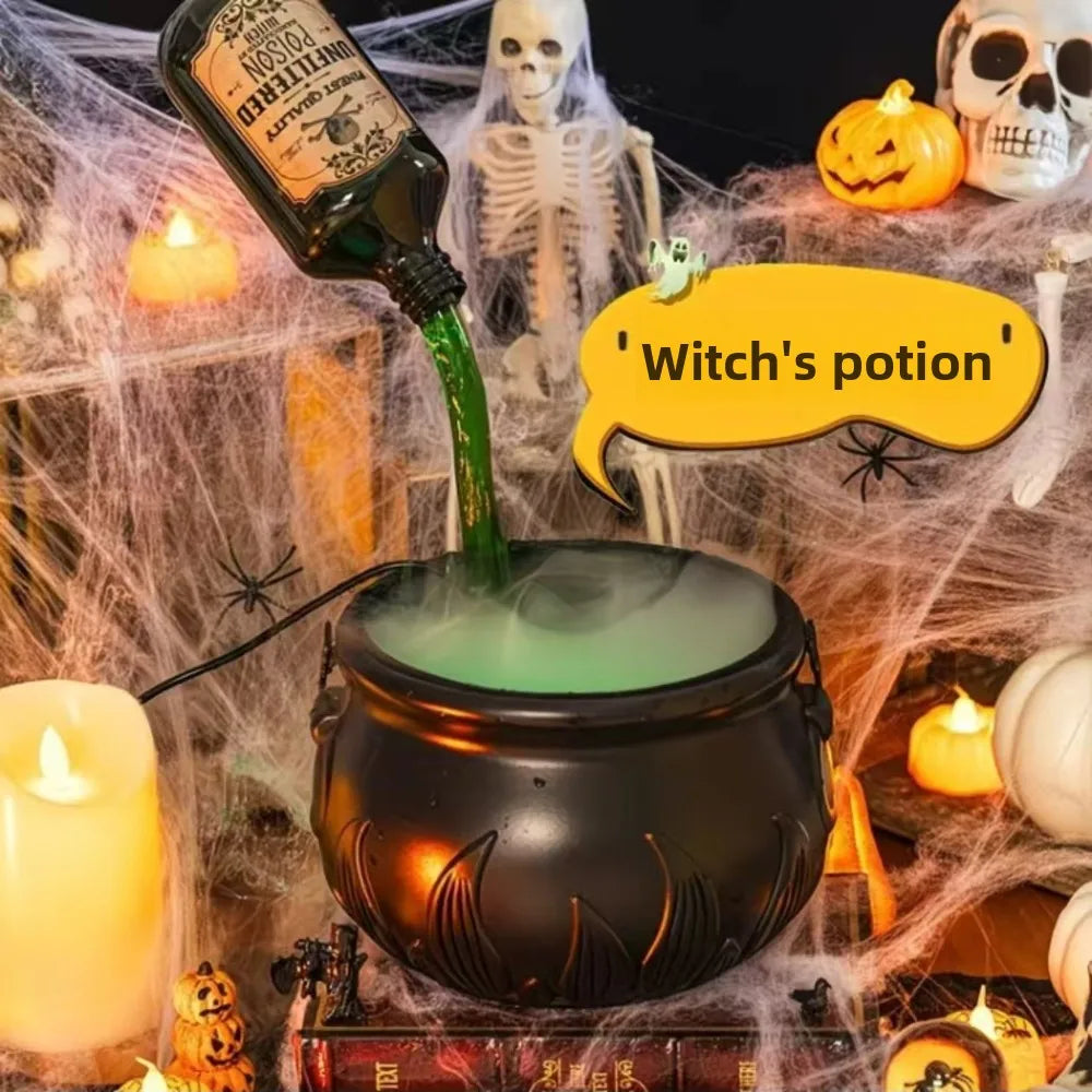 Halloween Decoration Room Decoration Magic Floating Bottle Wizard Bowl Diffuser Spooky Ghost Props Indoor Home Bar Decor