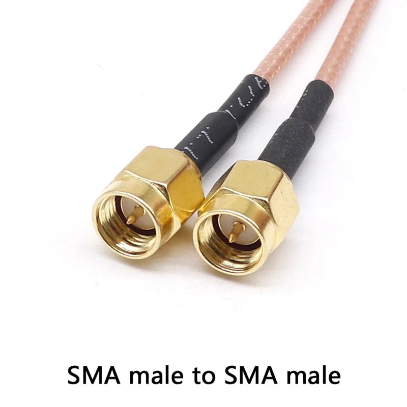 Antenna extension cable SMA-JK SMA male to female inner screw inner hole to outer screw inner needle RG316 adapter cable