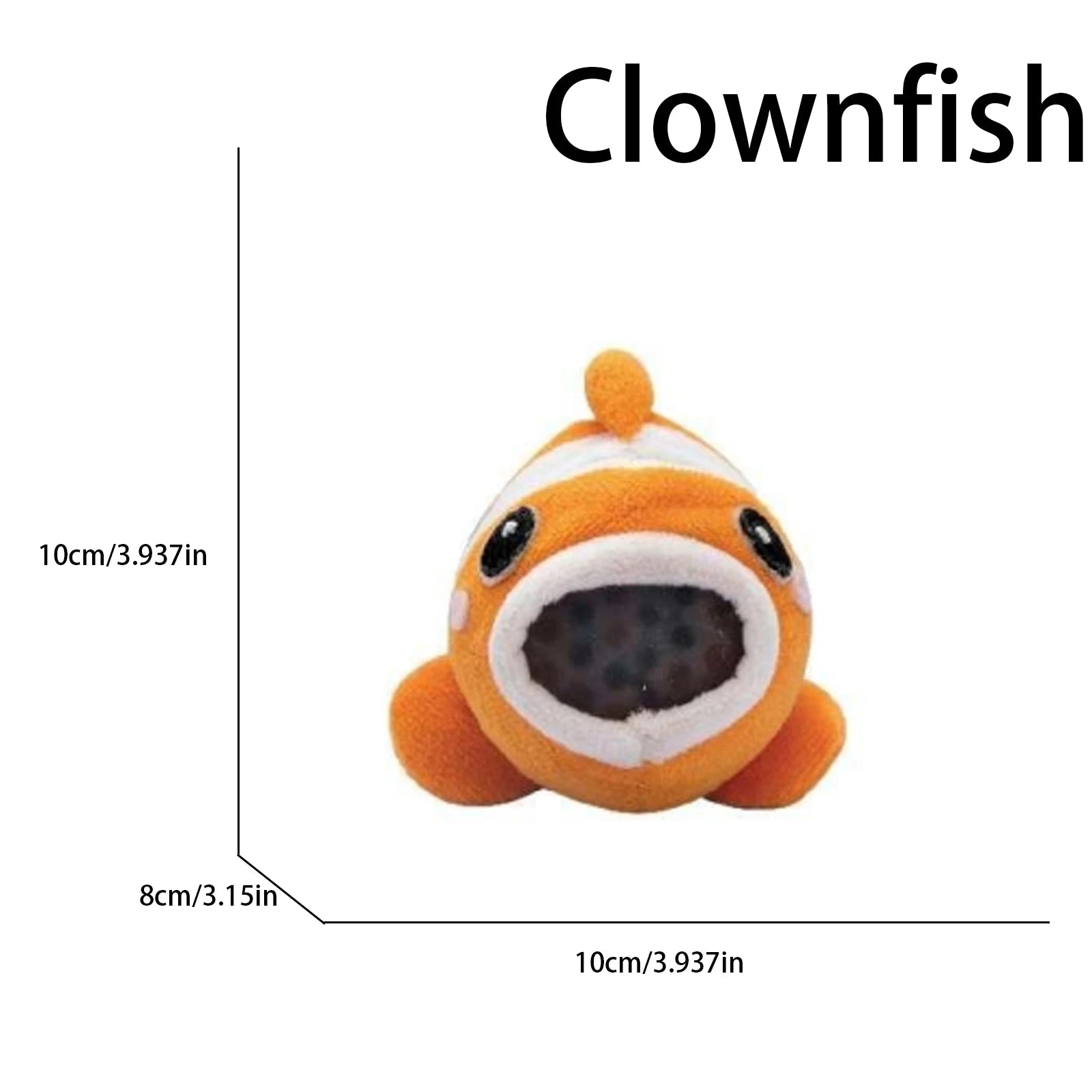 Plush Doll Pinch Fun Toy Creative Unique Stress Relieving Toy Pinch Ball Small Monster Gift