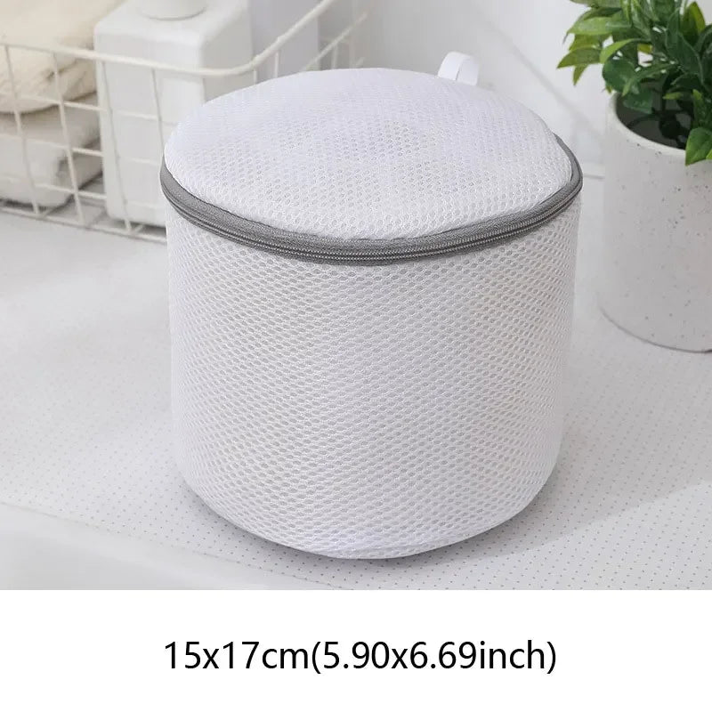 Mesh Washing Machine Laundry Bag Protection Net Foldable Thicken Clothes Socks Wash Pack Household Cleaning Tools Accessories