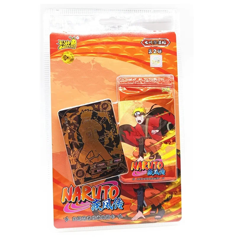 New KAYOU Naruto Card T4w6 Array Chapter Rare BP SE MR Cards Anime Character Collection Cards Kids Toys Halloween Christmas Gift