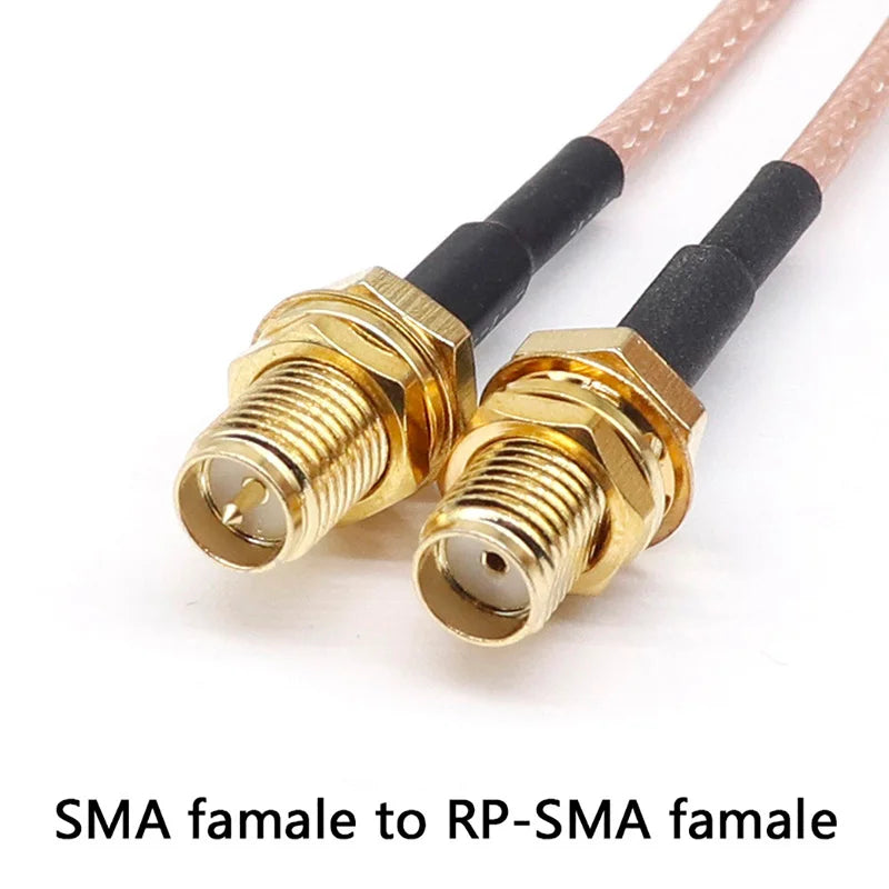 Antenna extension cable SMA-JK SMA male to female inner screw inner hole to outer screw inner needle RG316 adapter cable