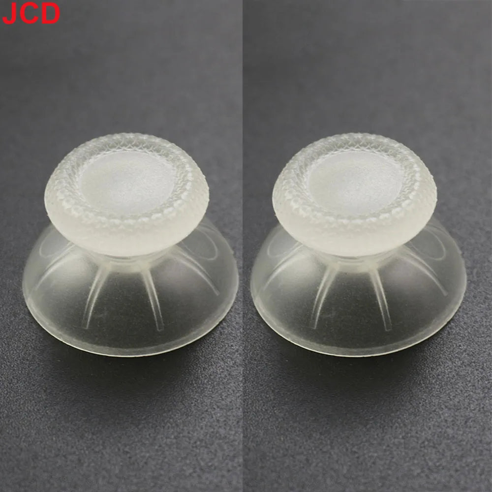 JCD 2pcs 3D Analog Joystick Stick For PS5 Controller Analogue Thumbsticks Caps Mushroom Game Head Rocker Replacement