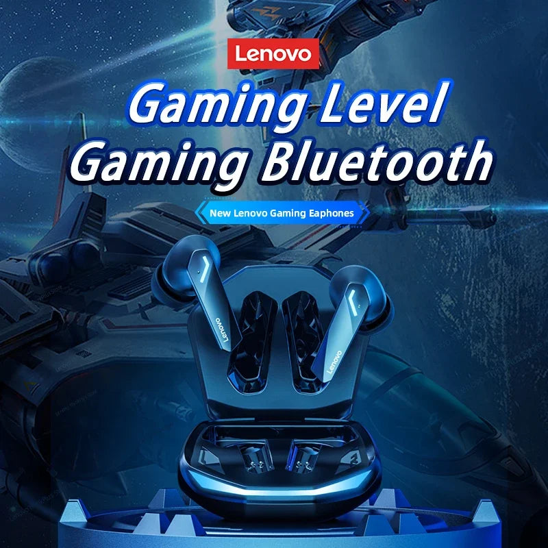 Lenovo GM2 Pro Gaming Earphones Bluetooth 5.3 Sport Headset Dual Mode HD Call Noise Reduction Earbuds with Mic Music Earphones