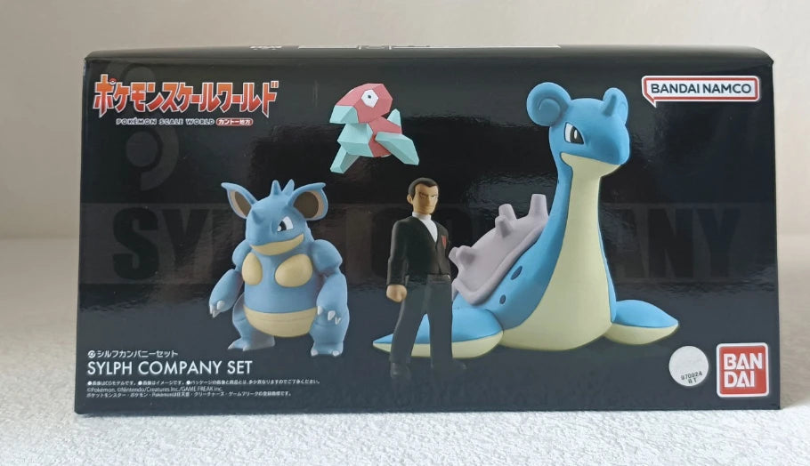 BANDAI ORIGINAL SHOKUGAN POKEMON SCALE WORLD SCALE WORLD REGION REGION REGION LIPRAS