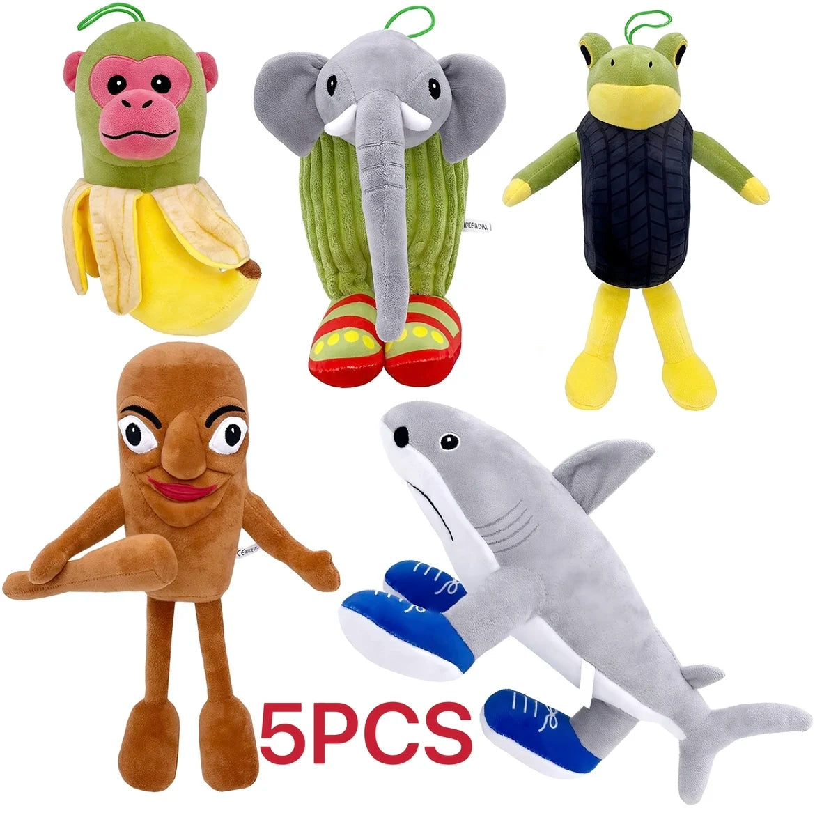 New hot Tralalelo Tralala Plush Tungtungtung Italian Brainrot Al Tralalero Tralala Plush Doll Stuffed Soft Pillow Custom Toys