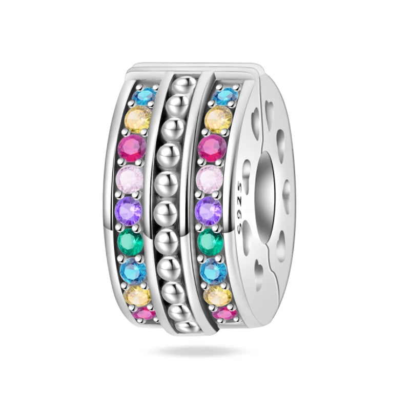 Hot Sale Charms Beads 925 Sterling Silver Pink Perfume Bottle Letter Luminous Firefly Tarot Card Beads Fit DIY Bracelets Jewelry