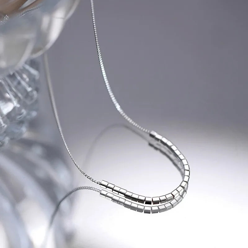 925 Sterling Silver AAA Zircon Necklace Chain High Quality Fashion Jewelry For Women Men Wedding Birthday Party Gift