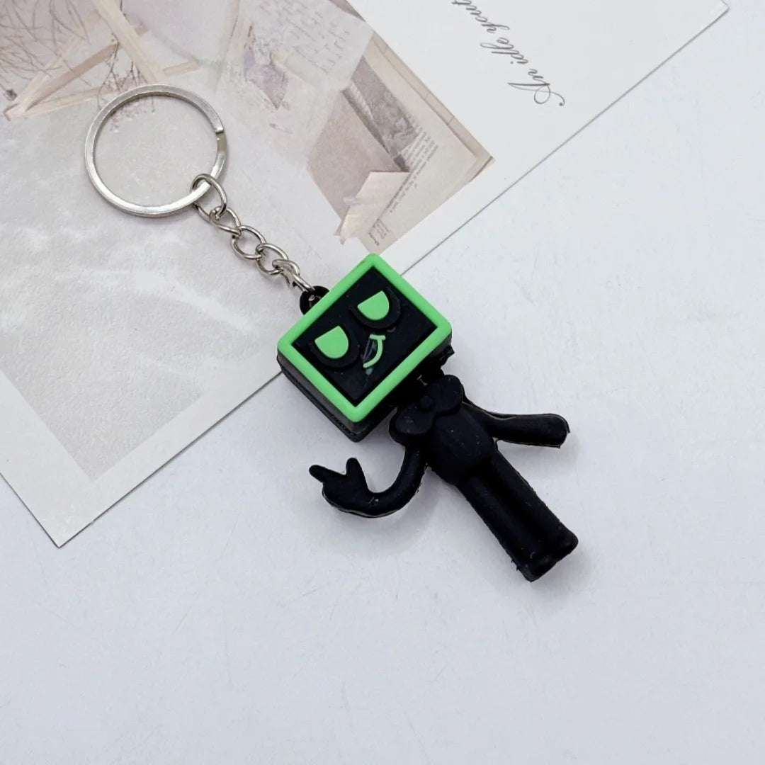 New Classic Game Dandy's World Plush Scraps World keychain by Dandy Backpack pendant Jewelry party gifts