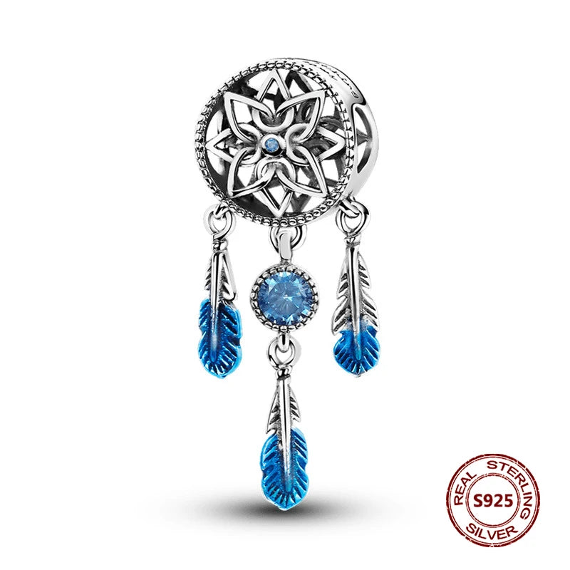 925 Sterling Silver Strawberry Turtle Owl Charm Beads Suitable For Original Bracelet Women DIY Jewelry Making Birthday Gifts