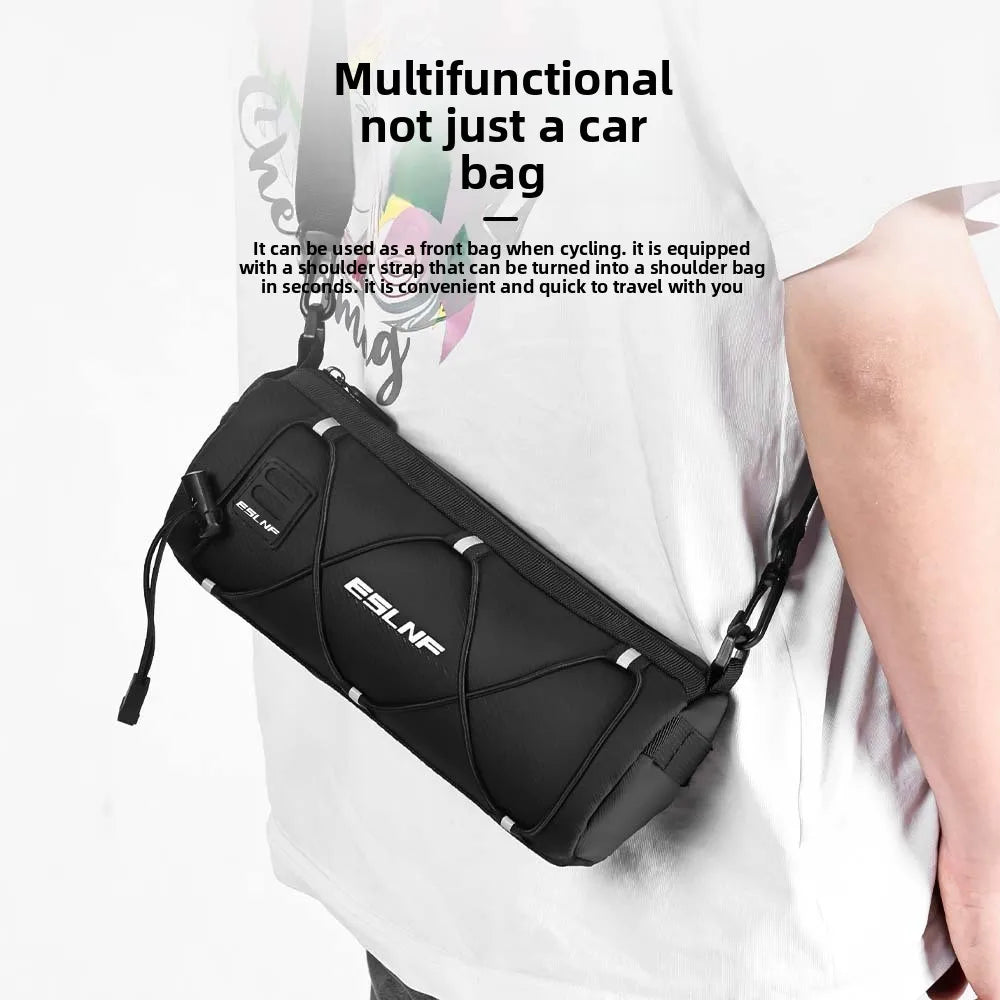 OFFBONDAGE Bike Front Bag Large Capacity Storage Outside Waterproof Multi-function Riding Bag Mountain Bike Bag Bike Accessory