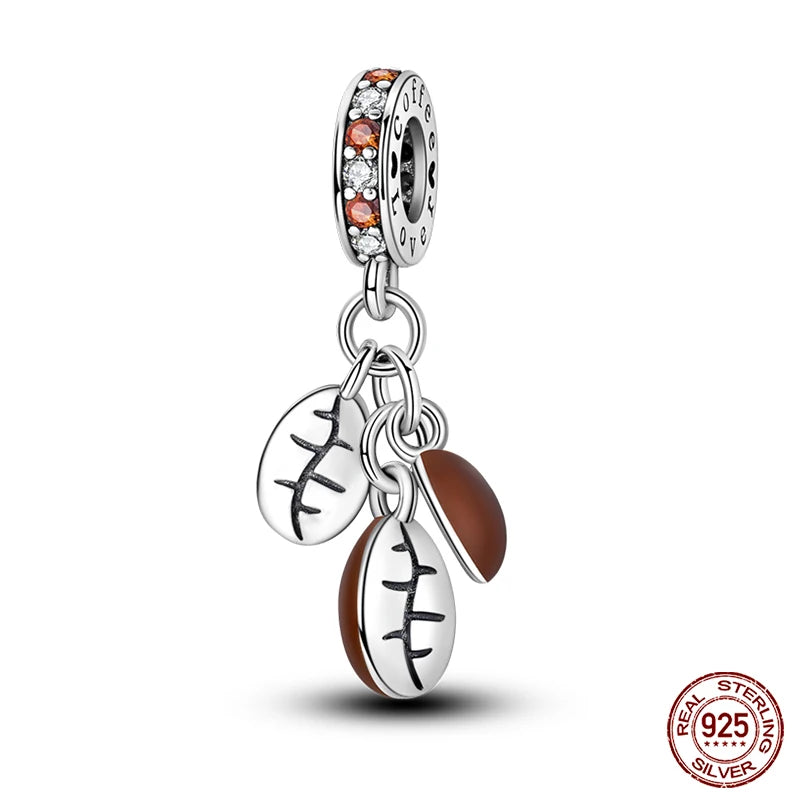 Luminous Bulb Charms Fit Qikaola Original Bracelet 925 Sterling Silver Colorful Balloon House Tram Charms Beads DIY Jewelry Gift