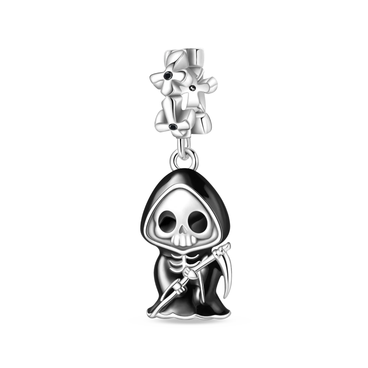 Skull Demon pumpkin Head Ghost Halloween pendant Jewelry Beads for s925 Original Bracelet Plata De Ley 925 boutique charms gift