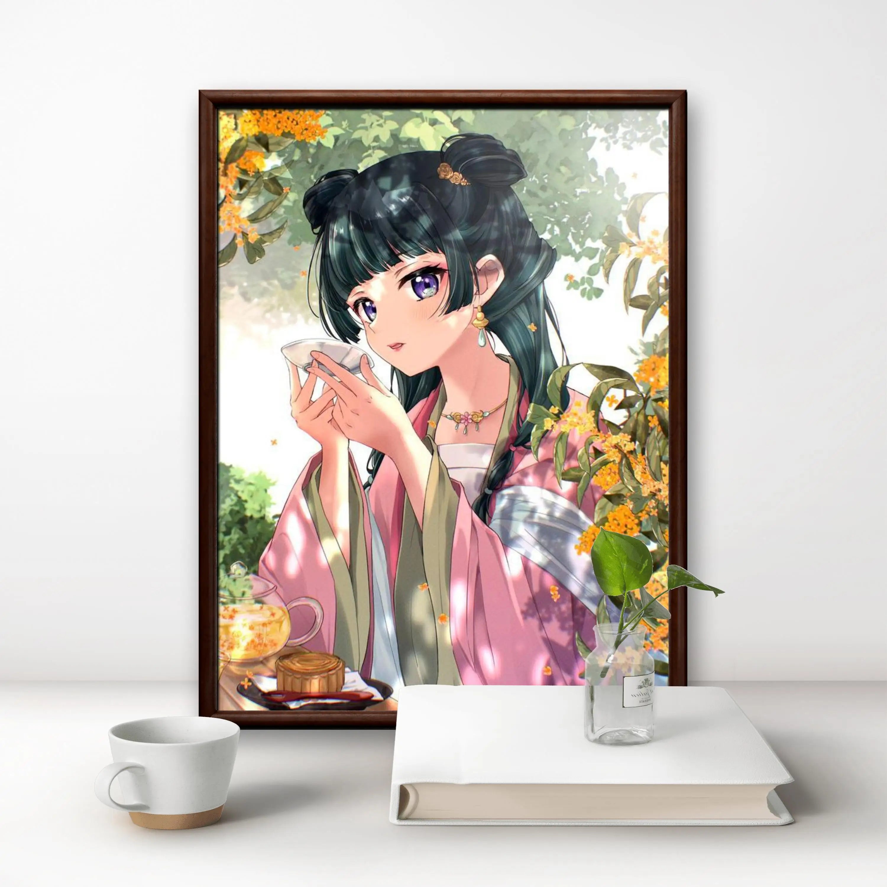 Popular Comic Characters The Apothecary Diaries 2025 New 5D DIY Diamond Embroidery Handmade Adult Children Gift Home Decoration