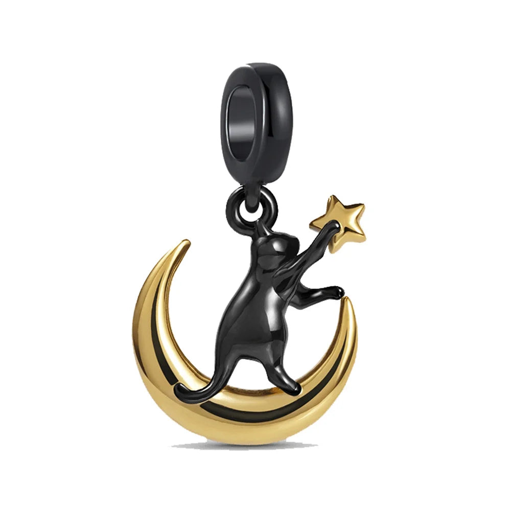 Halloween Dark Demons Pumpkin Bat 925 Sterling Silver Bead Charm Hang Fit Original Bracelet Necklace DIY Fashion Jewelry Making﻿