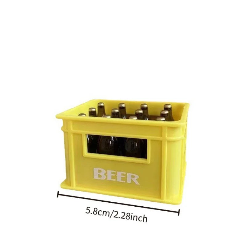Multifunctional Beer Opener Fridge Magnet New Creative Simulation Beer Box Magnetic Opener High-Value Bottle Opener