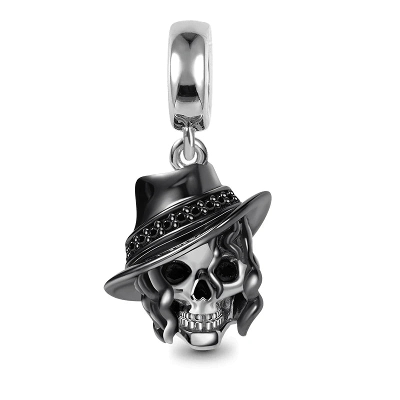 Halloween Dark Demons Pumpkin Bat 925 Sterling Silver Bead Charm Hang Fit Original Bracelet Necklace DIY Fashion Jewelry Making﻿