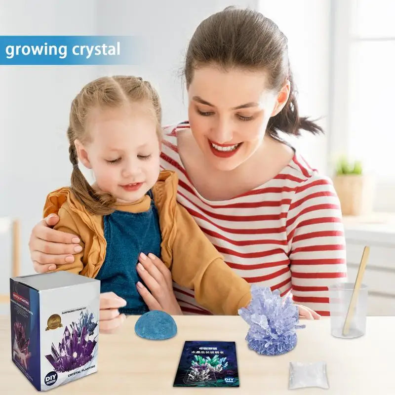 Crystal Growing Kit Crystal Making Kit For Kids Crystal Making Experiment And Learning Toys Crystal Growing Science Kit