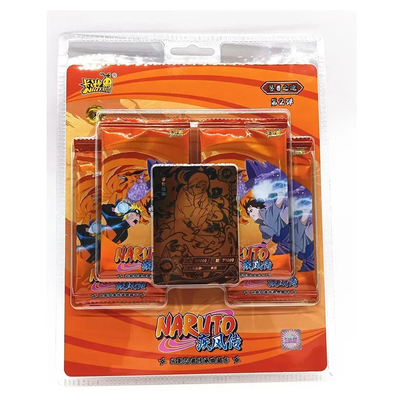 New KAYOU Naruto Card T4w6 Array Chapter Rare BP SE MR Cards Anime Character Collection Cards Kids Toys Halloween Christmas Gift