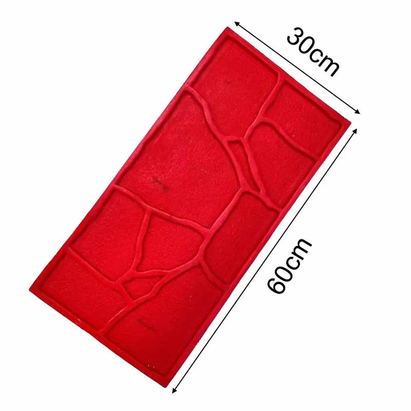 Cement Floor Embossing Mold Art Retro Concrete Wall Embossing Tool Garden Building Paving Mold