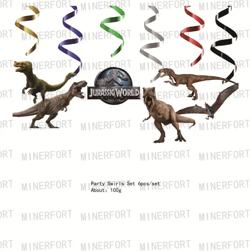 Jurassic world Themed Party Supplies Disposable Cutlery Jurassic World Dinosaur Birthday Party Decorations Jungle Party Supplies