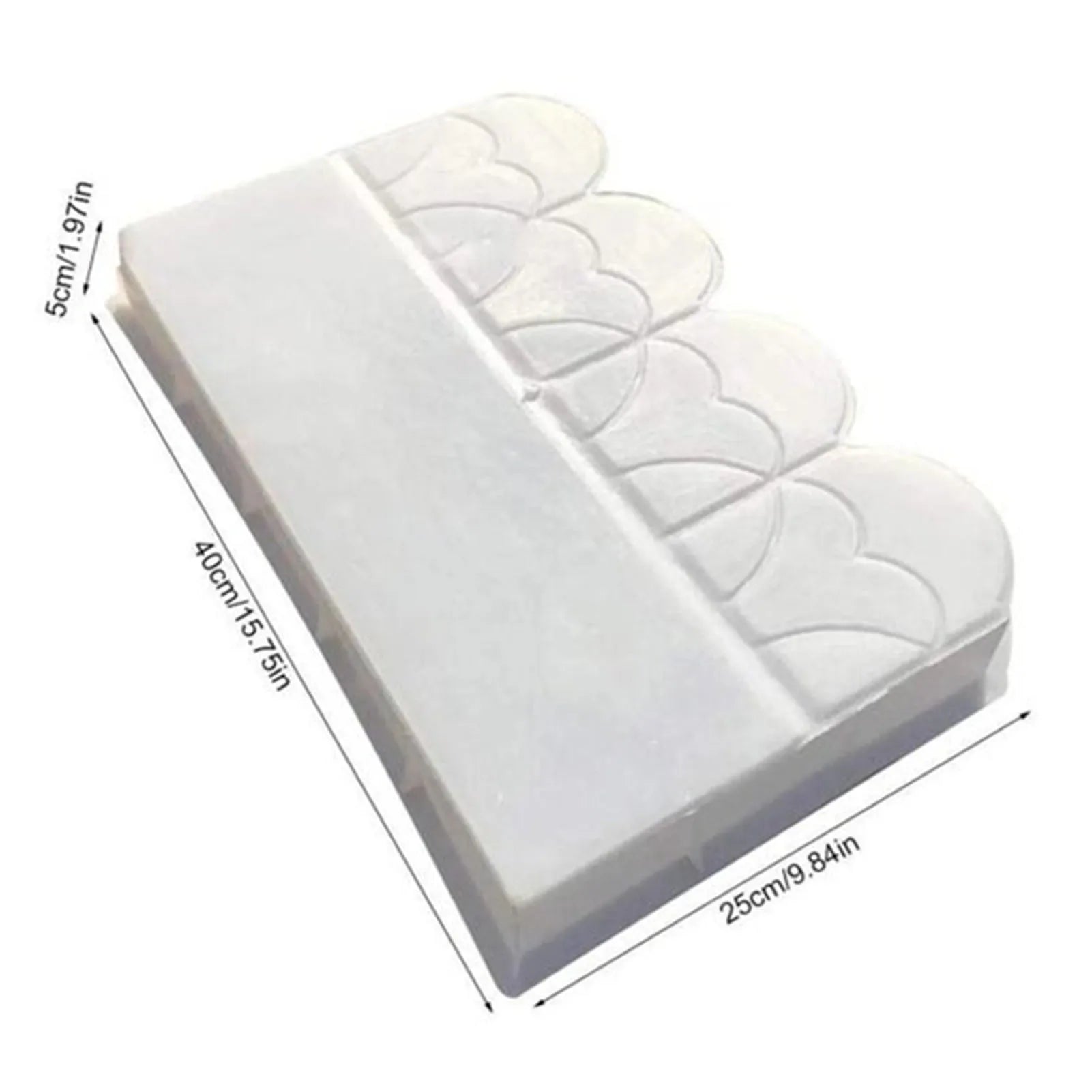 Beautiful Petal Cement Mold DIY Walkway Stepping Stones Cement Paving Mould For Garden Road Courtyard Reusable Mold For Concrete