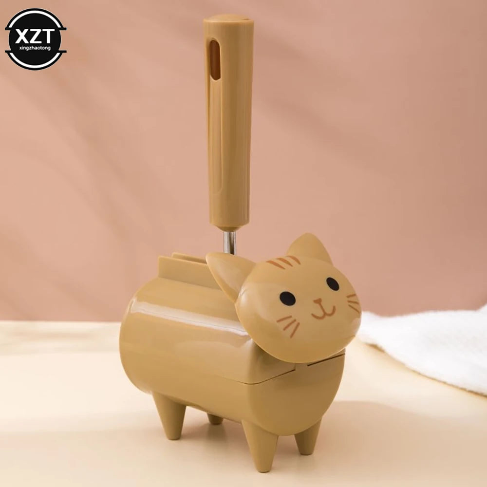 New Cute Cat Lint Remover Lint Roller Pet Hair Remover Clothes Fabric Shaver Pet Fur Dust Brushes Cleaning Sofa Sticky Removal