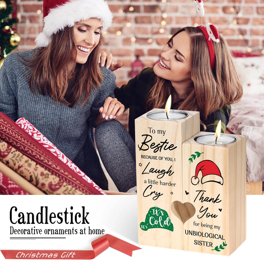 Engraved Heart Decorative Candle Holders Corrosion Resistant and Durable Candlesticks Suitable for Christmas and Halloween