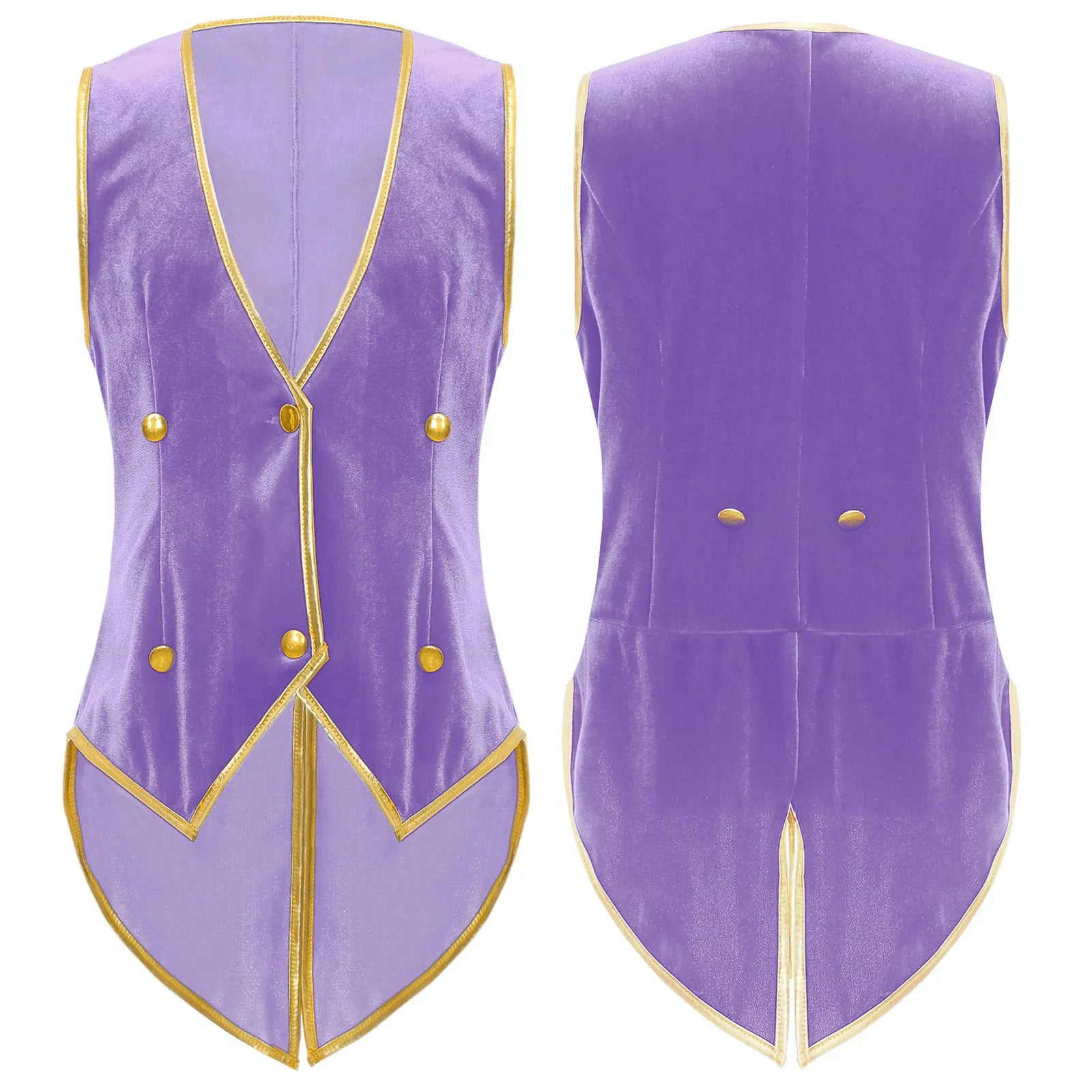 Kids Boys Medieval Renaissance Vintage Velvet Tailcoat Steampunk Victorian Gentleman Tuxedo Vest Halloween Party Fancy Dress Up