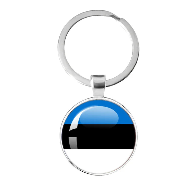 European National Flags, Albania, Andorra, Belarus, Belgium, Bosnia and Herzegovina, Bulgaria, Croatia, Popular Key Chain