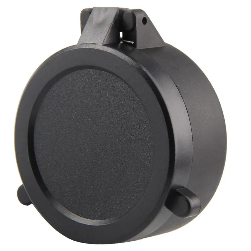 Rifle Scope Lens Cover Spring Up Quick Flip Openning Lens Dustproof Cover Protection Cap for 25-69mm Caliber Hunting Riflescopes