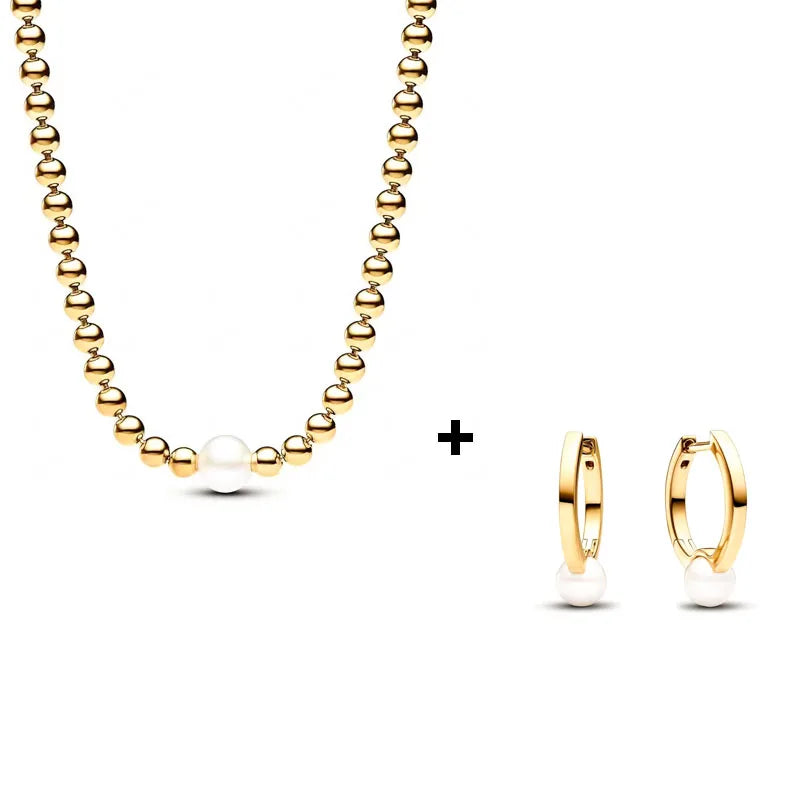 S925 Silver Valentine's Day Red Heart Charm Earring Snowflake Earrings Bow Heart Necklace DIY For Women Fine Jewelry Gift