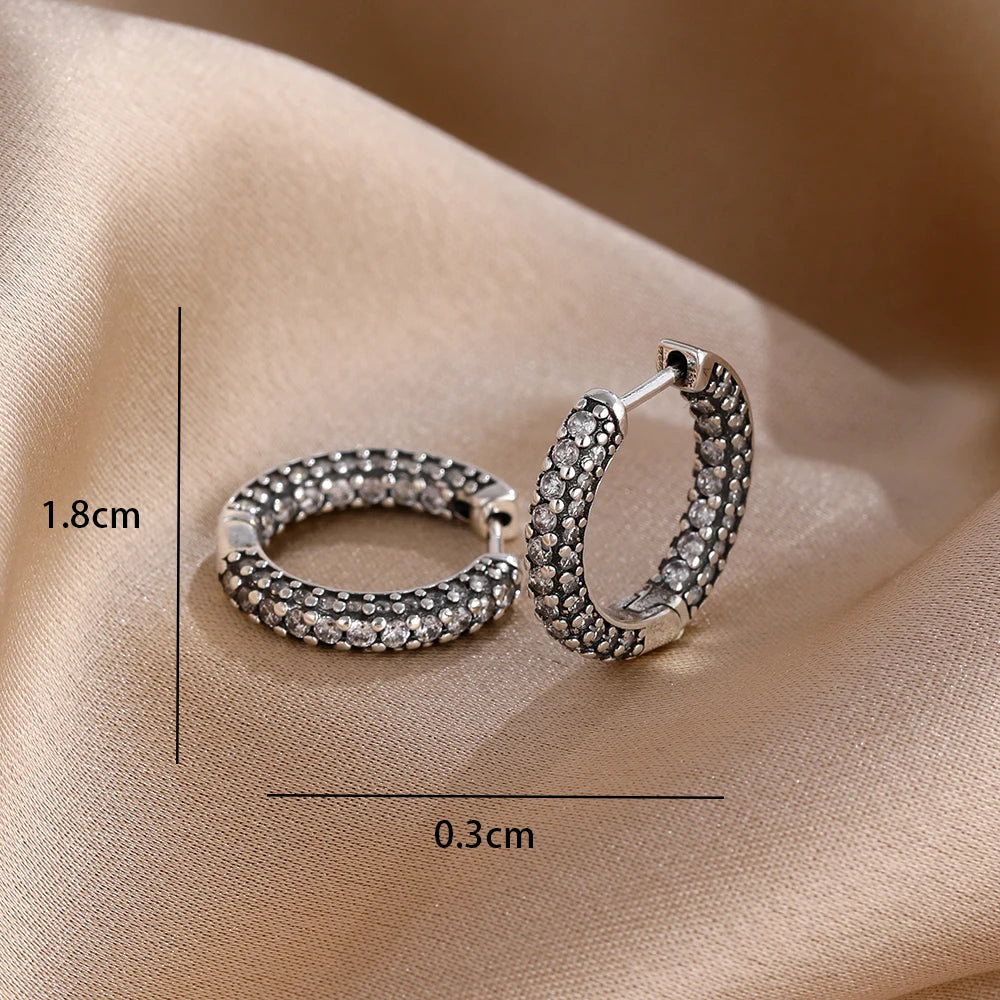 2025 New 925  silver earrings with sparkling red heart and pink bow earrings that fit original women's jewelry DIY birthday gift