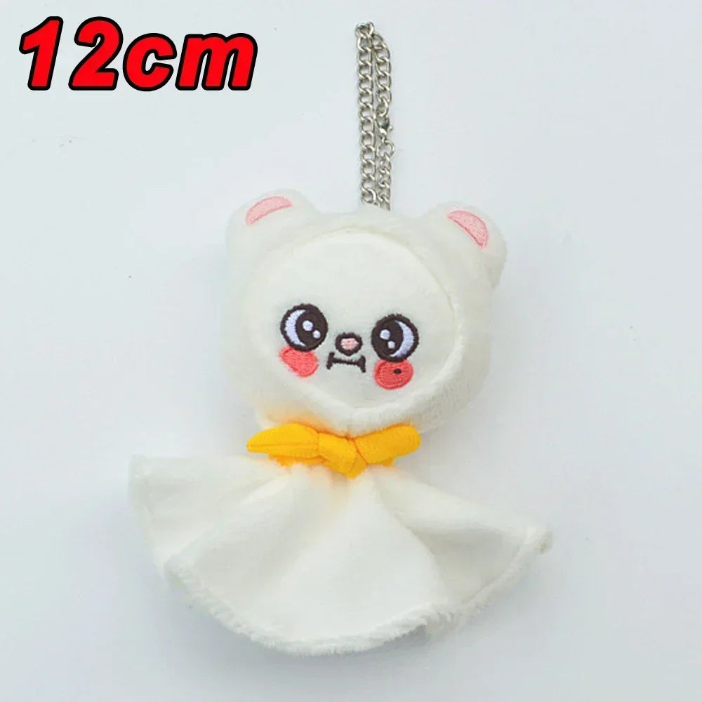 Kpop SKZOO Pencil Case Plush Stay Kids Keychain Plush Kpop Plush Toy Seoul FM Week Cloak Doll Magic School Kid Fan Birthday Gift